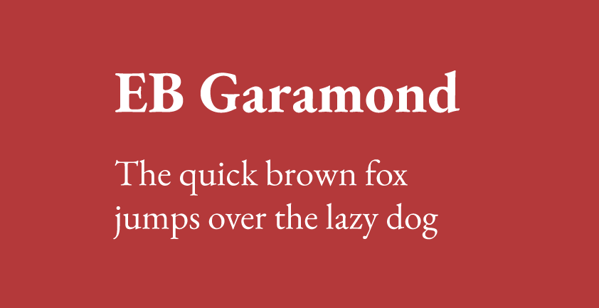 EB Garamond